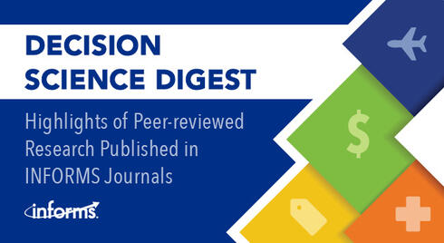 Decision Science Digest: May 9, 2022
