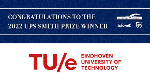 Eindhoven Technolight大学的工业和应用数学硕士奖励2022年通知UPS Uge George D. Smith奖