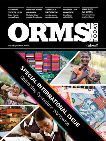 ORMS Today April 2022 cover