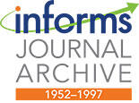 INFORMS_Journal_Archives_Banner